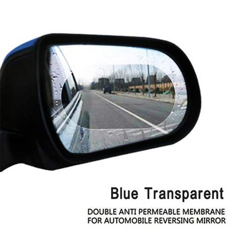 2Pcs/Pair AntiFog Car Rear View Mirror Protective Film Waterproof